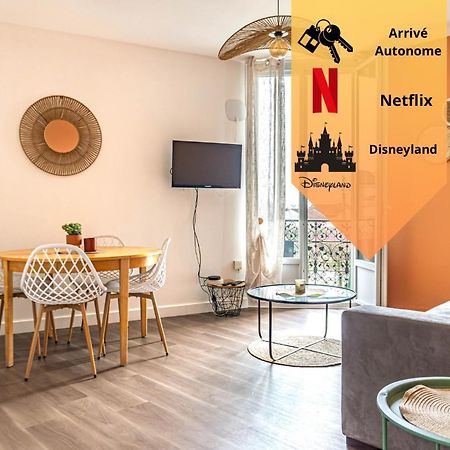 Appartement Elegant Proche De Disneyland Paris Vaires-sur-Marne Bagian luar foto