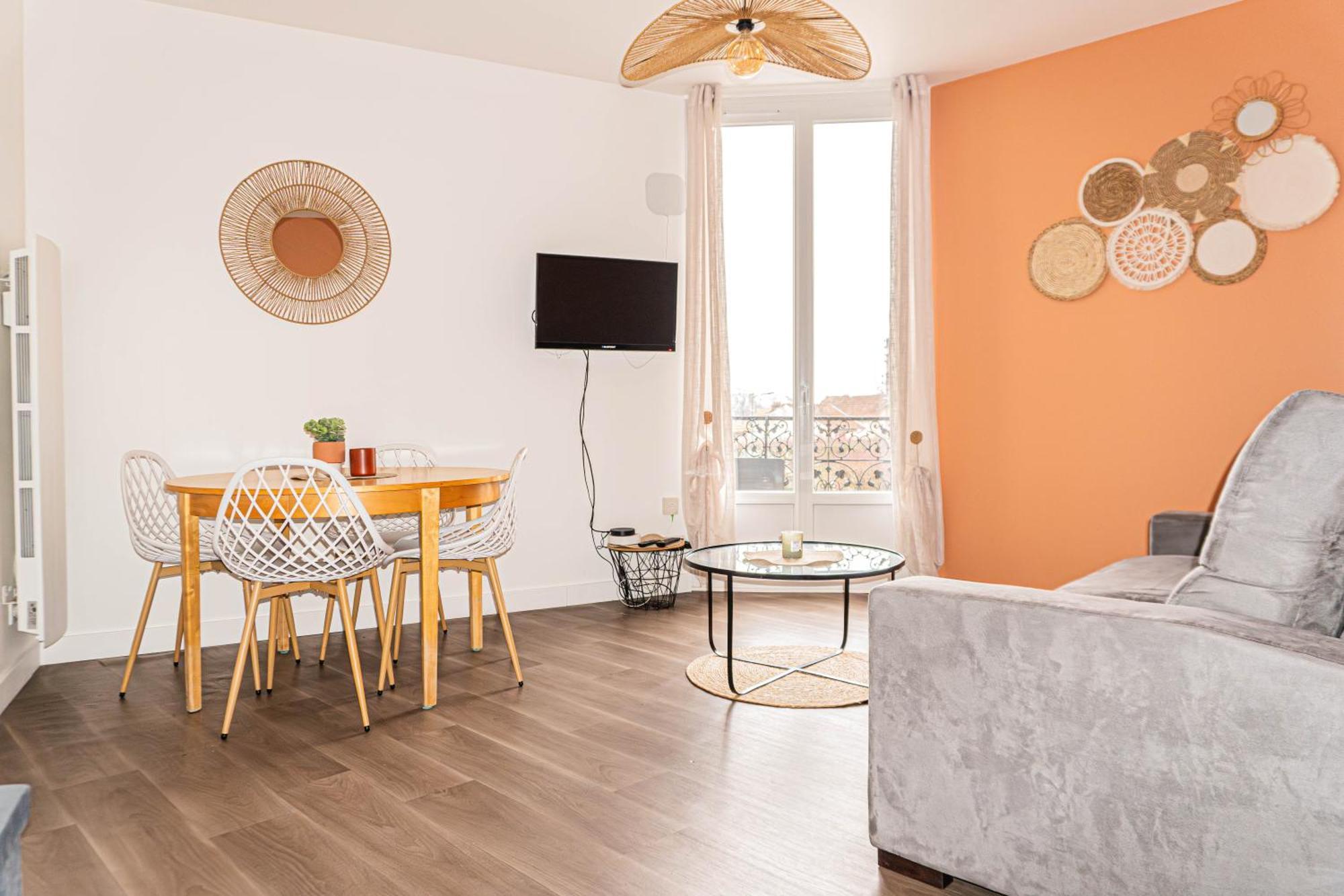 Appartement Elegant Proche De Disneyland Paris Vaires-sur-Marne Bagian luar foto